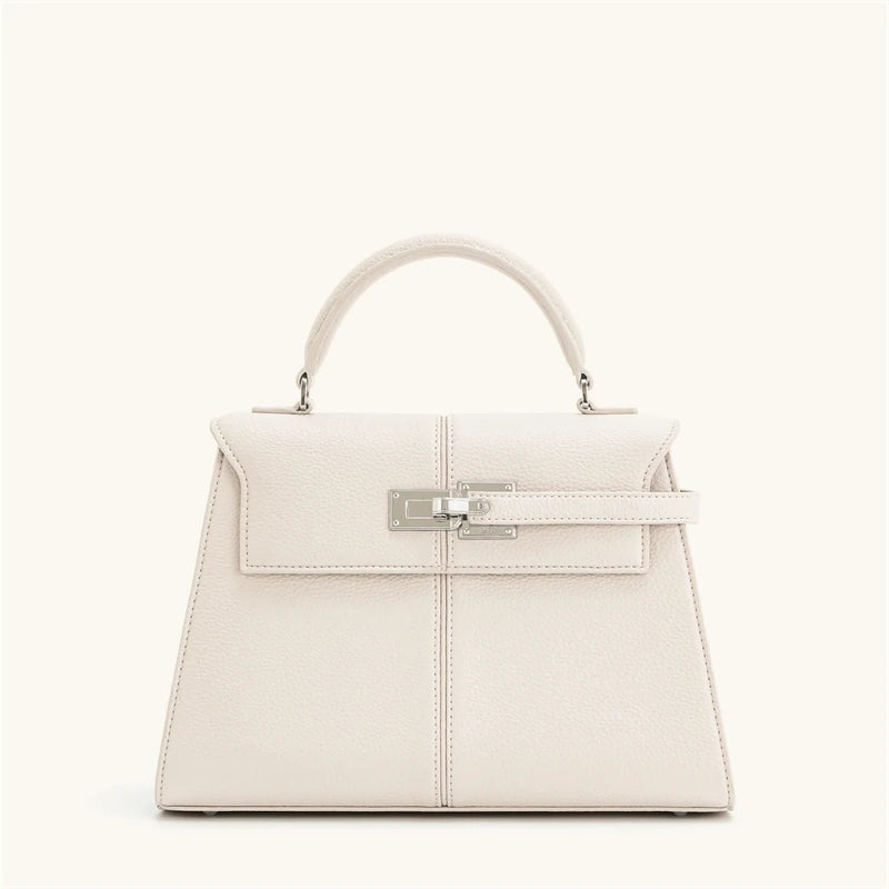Bolsa Feminina Elise Couro Legitimo – Crossbody Quadrada 2025