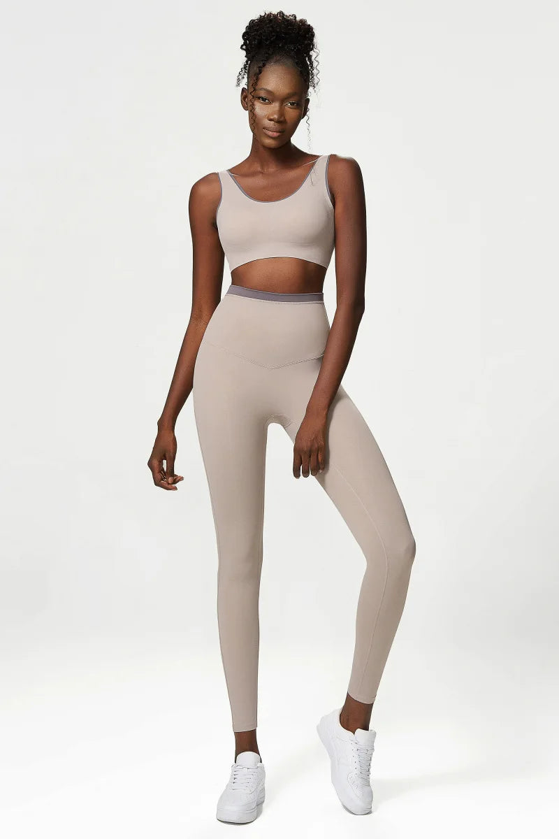 Top Esportivo Feminino Fit Diamond – High Impact Color Contrast com Bojo