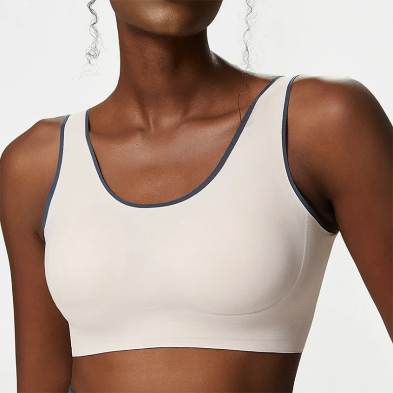 Top Esportivo Feminino Fit Diamond – High Impact Color Contrast com Bojo