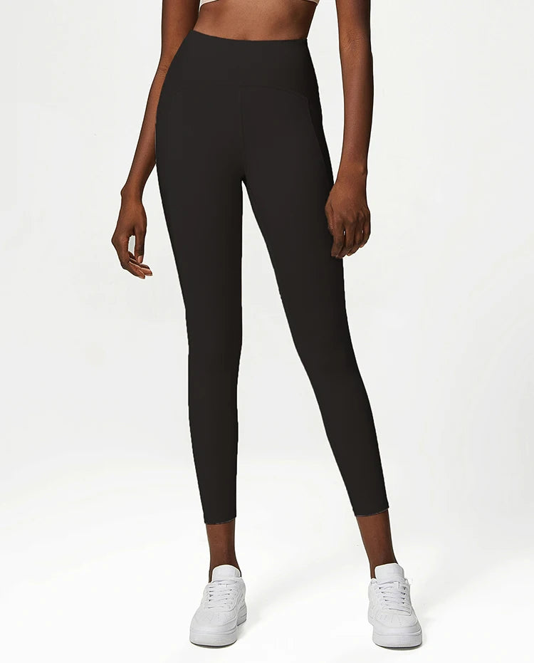 Legging Feminina Fit Diamonds Essential — Cintura Alta, Tecido Buttery Soft e Compressão Leve