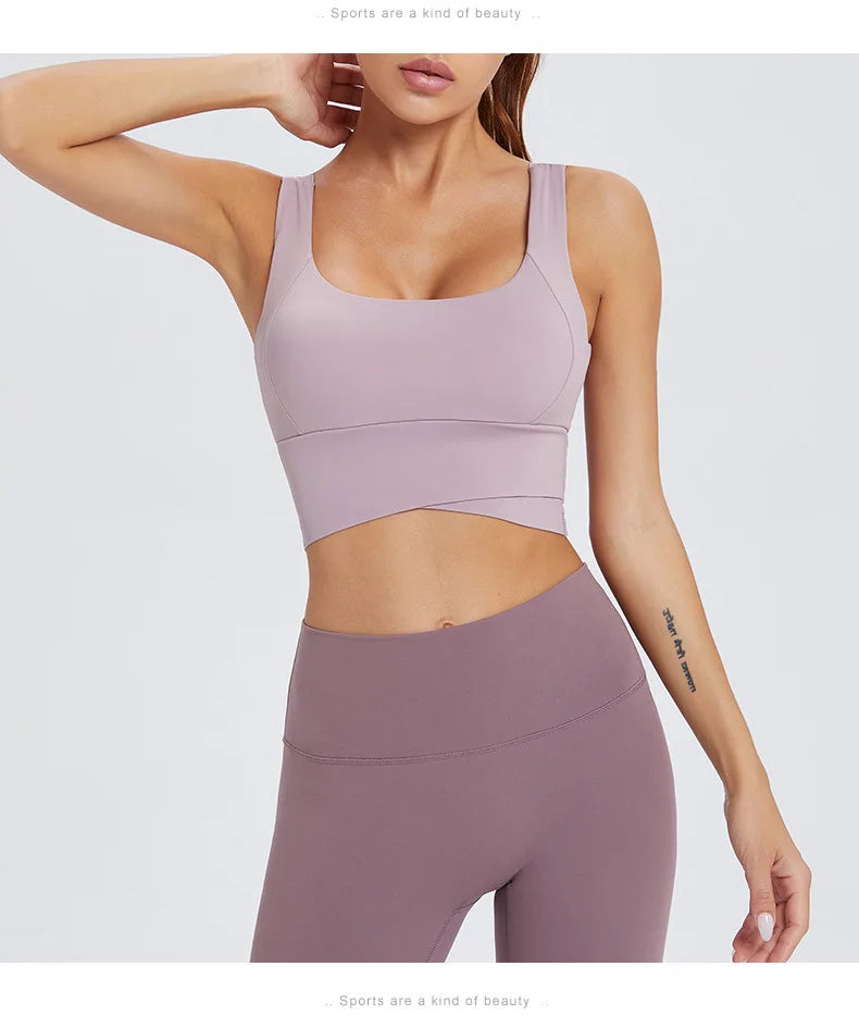 Top Fit Diamond Soft Stretch Yoga Bra Conforto, Sustentação e Liberdade.