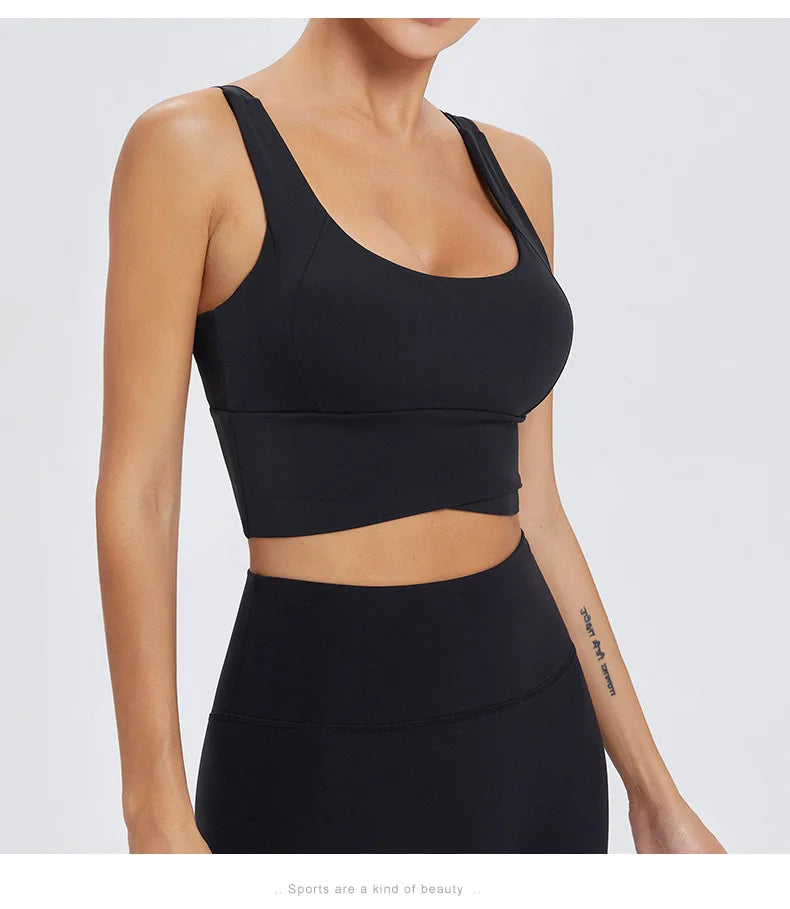 Top Fit Diamond Soft Stretch Yoga Bra Conforto, Sustentação e Liberdade.