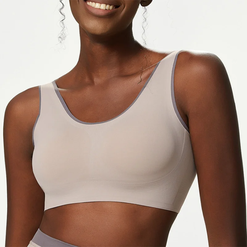 Top Esportivo Feminino Fit Diamond – High Impact Color Contrast com Bojo