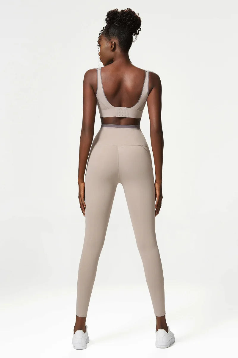 Conjunto Fitness Feminino 2 Peças Fit Diamond – Slim Tight Cintura Alta