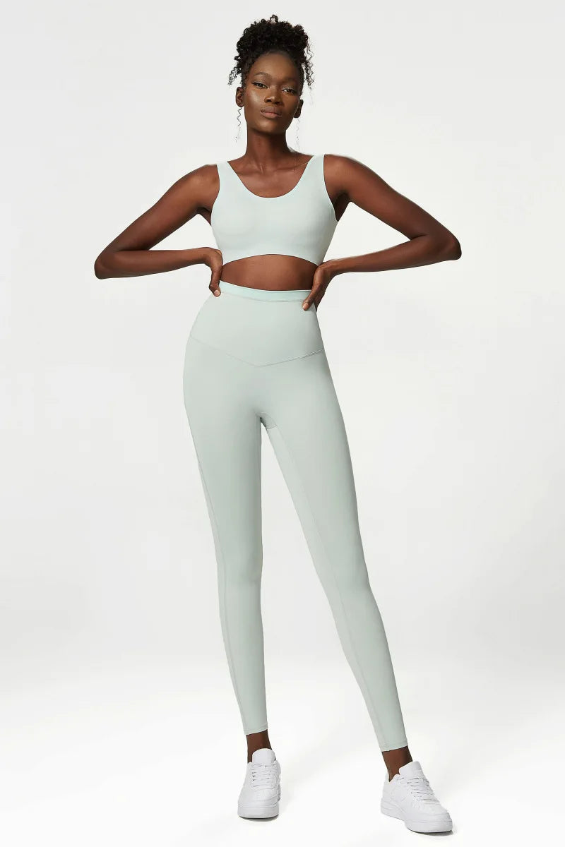 Conjunto Fitness Feminino 2 Peças Fit Diamond – Slim Tight Cintura Alta