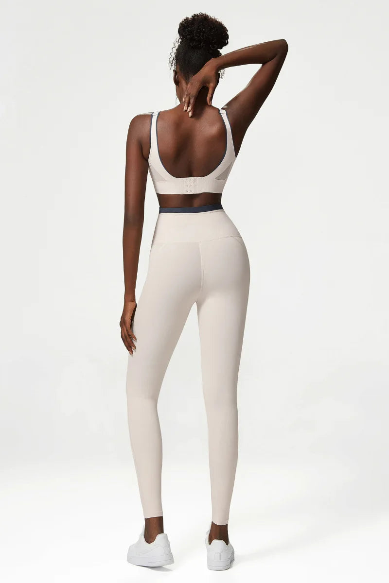 Conjunto Fitness Feminino 2 Peças Fit Diamond – Slim Tight Cintura Alta