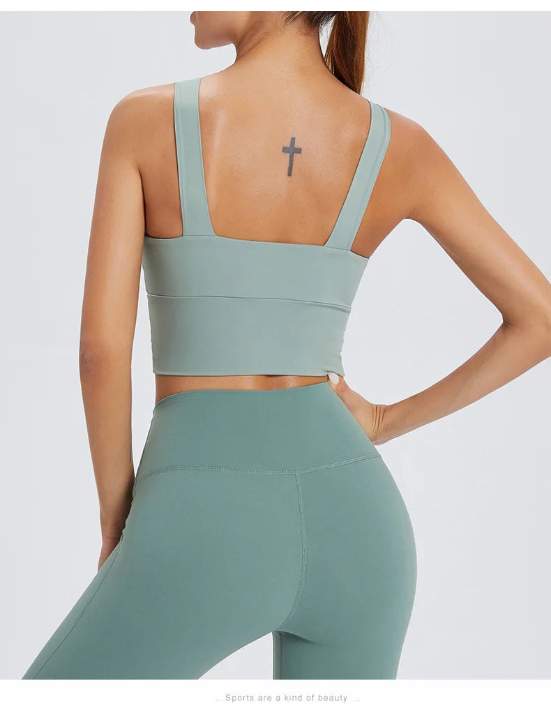 Top Fit Diamond Soft Stretch Yoga Bra Conforto, Sustentação e Liberdade.