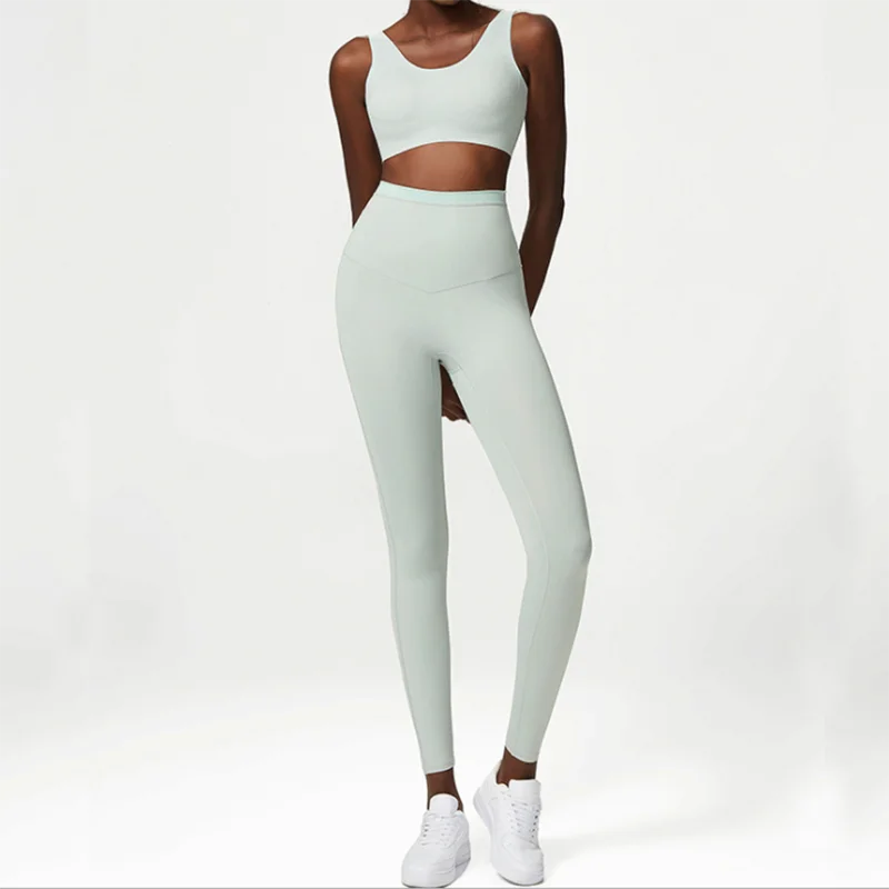 Conjunto Fitness Feminino 2 Peças Fit Diamond – Slim Tight Cintura Alta
