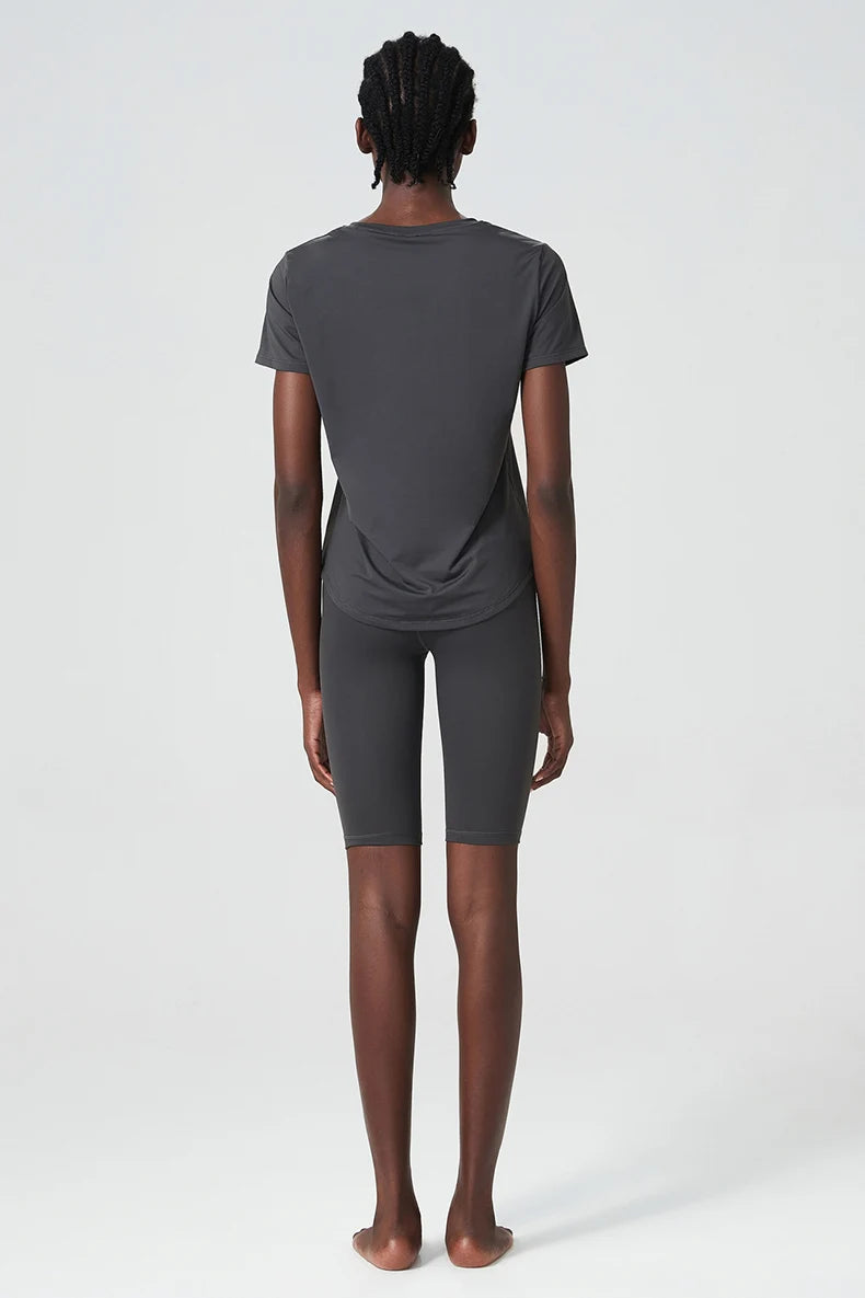 Conjunto Fitness Feminino Fit Diamonds Summer — Top + Short de Secagem Rápida e Toque Suave