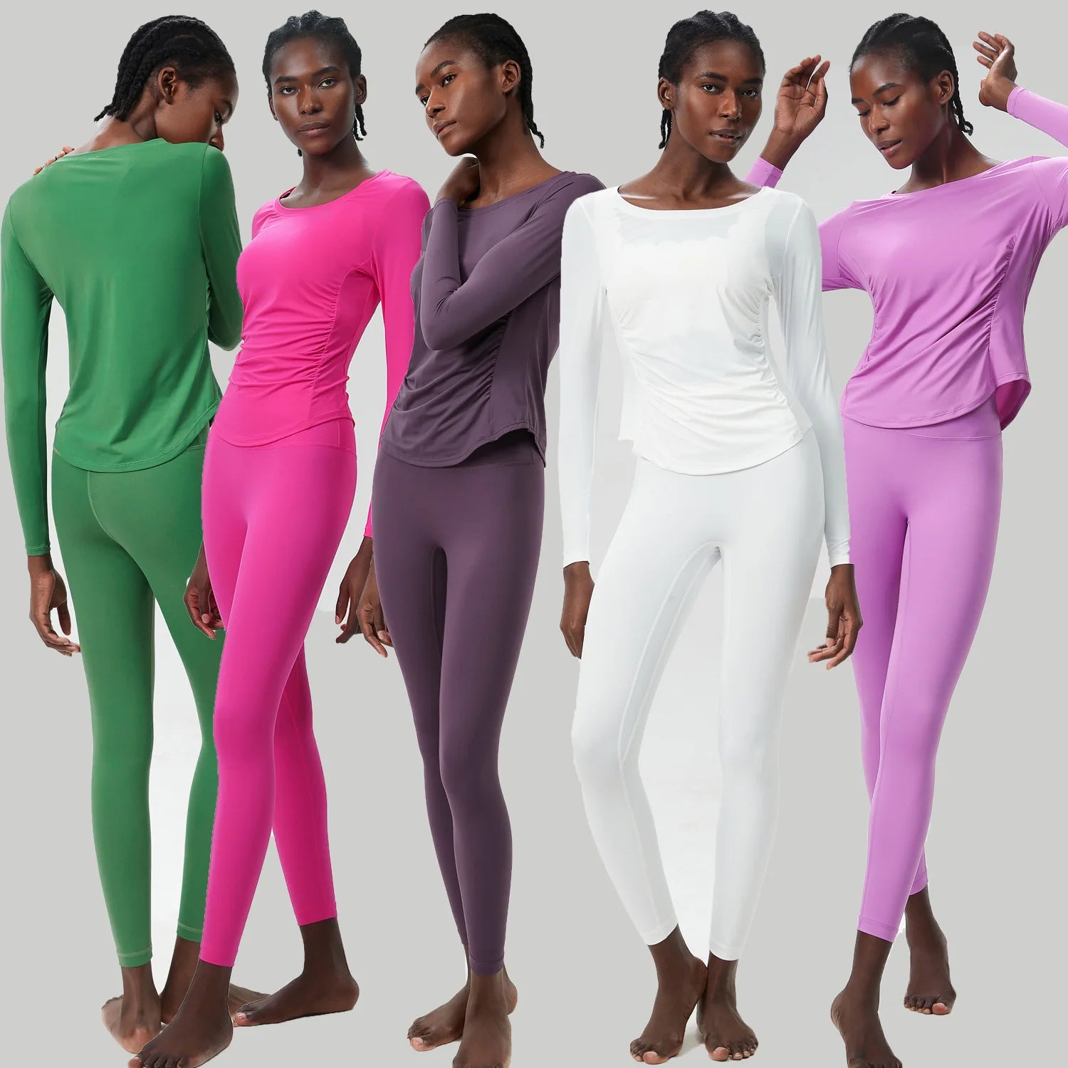 Conjunto Fitness Feminino 2 Peças Fit Diamond – Buttery Soft Slim Fit