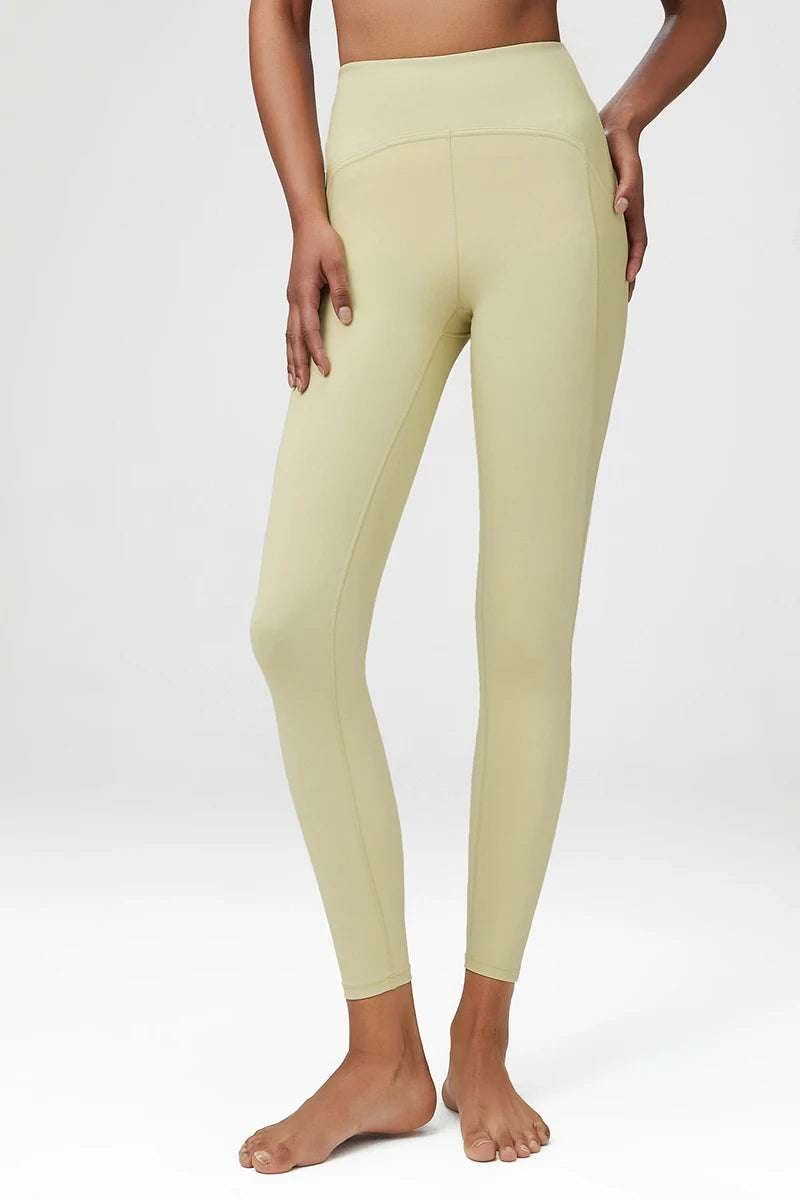 Legging Feminina Fit Diamonds Essential — Cintura Alta, Tecido Buttery Soft e Compressão Leve