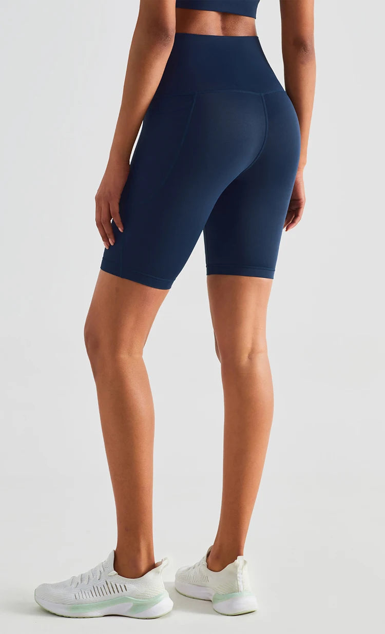Short Fit Diamond High Waist Soft Stretch - Conforto, Sustentação e Elegância Esportiva.