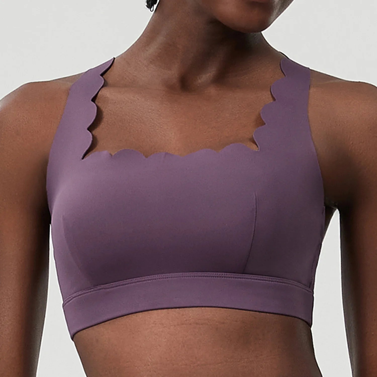 Top Esportivo Feminino Fit Diamond – Buttery Soft Decote Quadrado Sexy Back