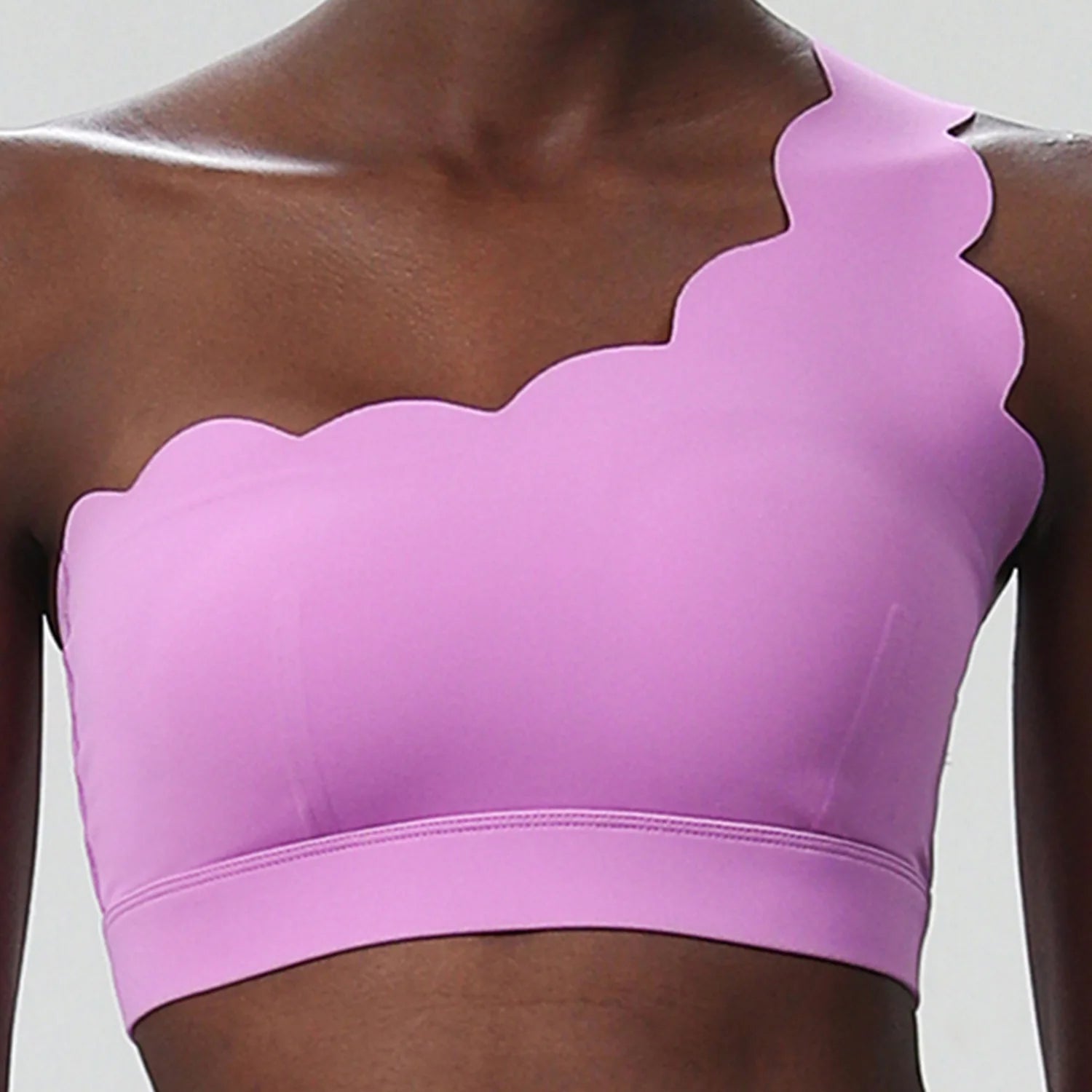 Top Esportivo Feminino Fit Diamond – Single Strap Slim Fit