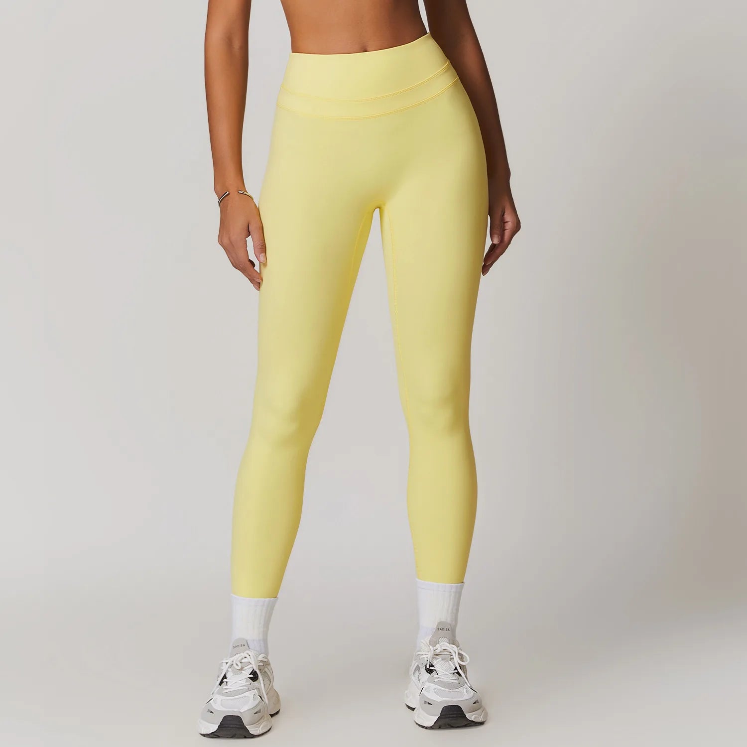 Legging Fit Diamond Cintura Alta – Tecido Respirável e Conforto Premium