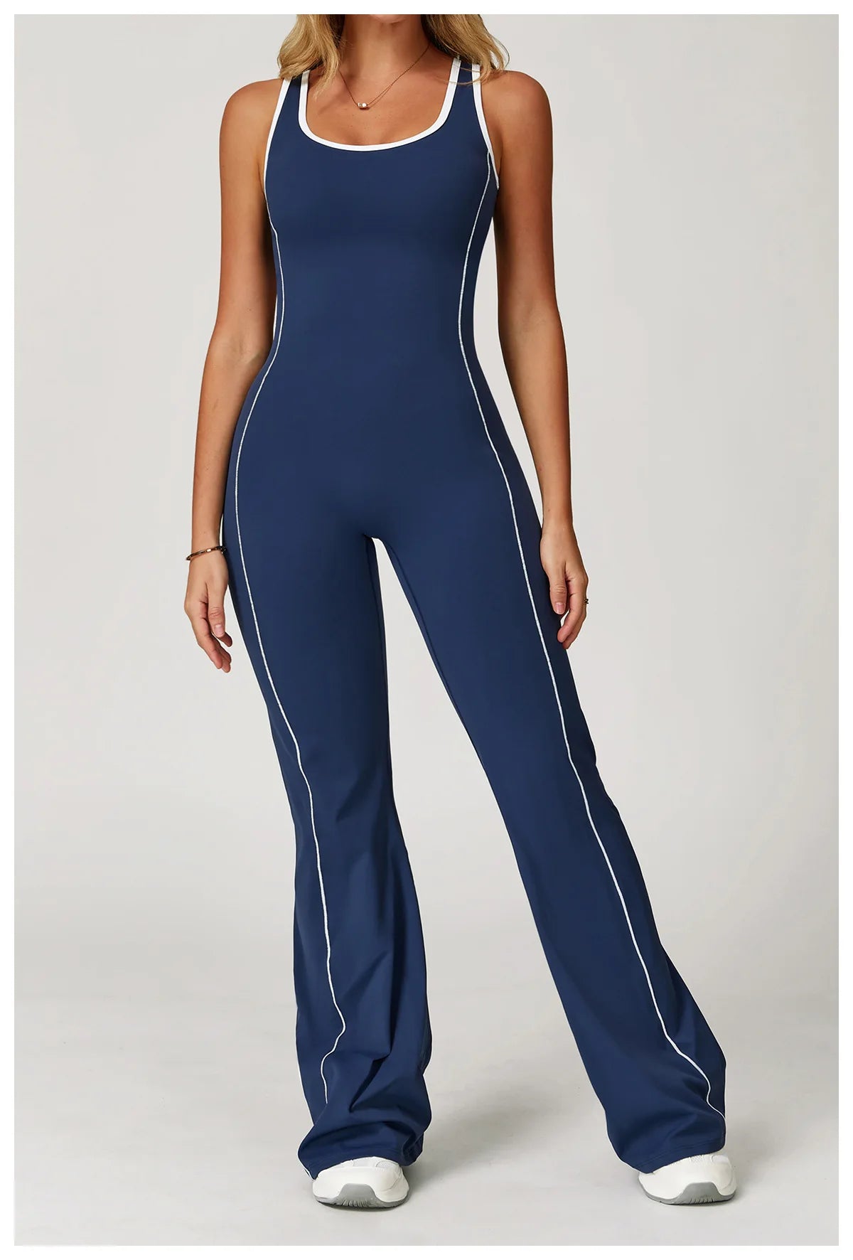Macacão Fitness Feminino Curto com Zíper – One Piece Sem Manga | Fit Diamond
