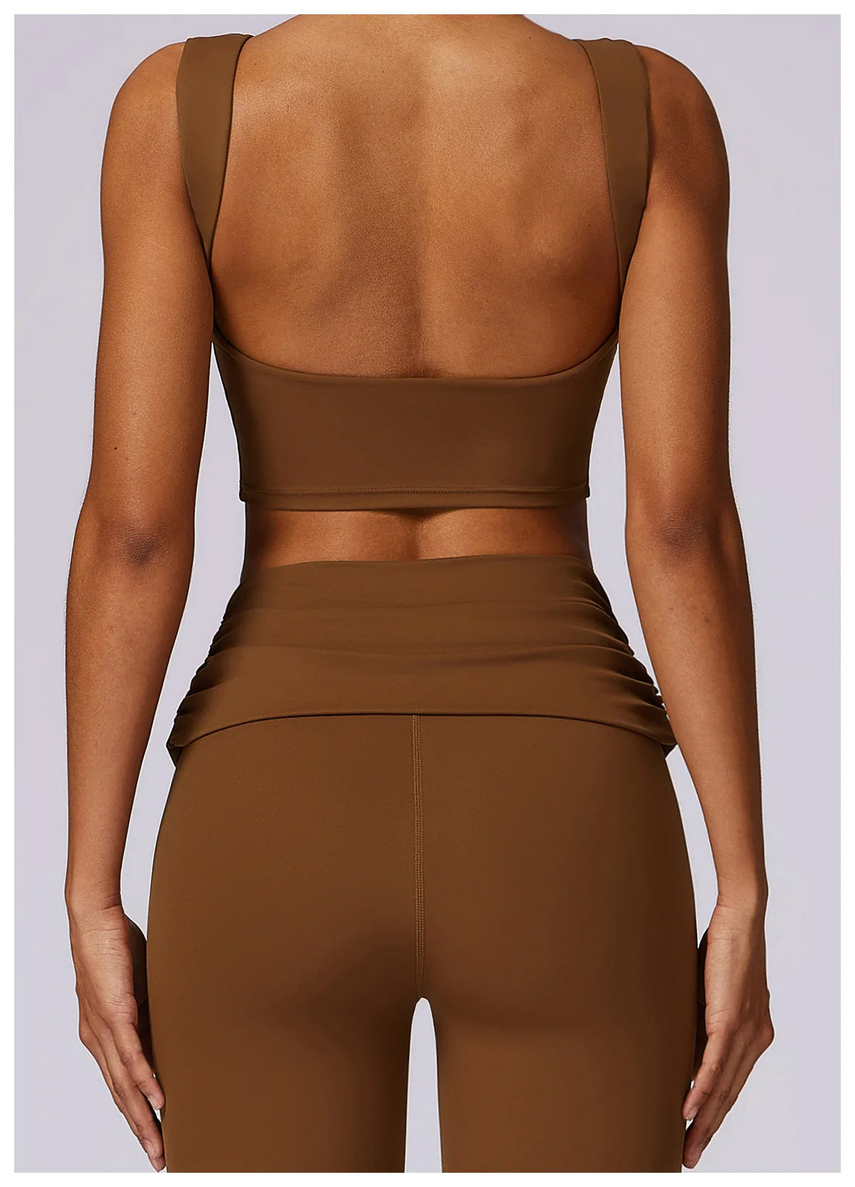 Top Esportivo Modelo Crop Top | Yoga & Academia