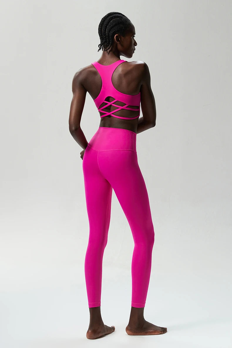 Conjunto Fitness Feminino 2 Peças Fit Diamond – Buttery Soft Slim Fit