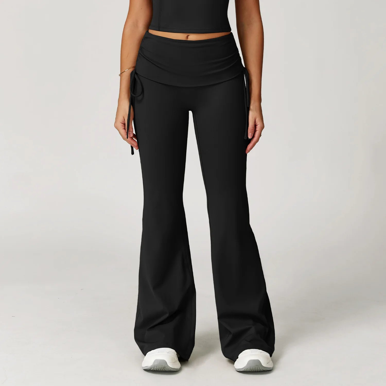 Calça Flare Yoga Levanta Bumbum – Cintura Alta, Modelagem Flared e Conforto Total para Academia e Dia a Dia
