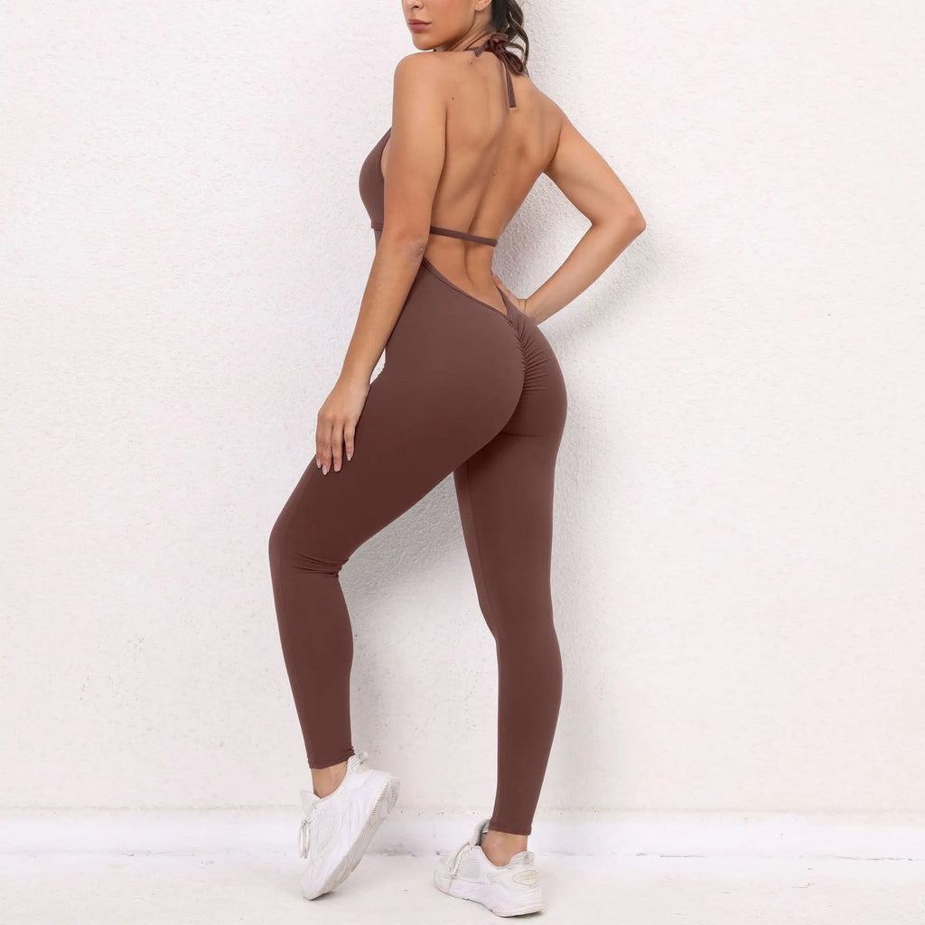 Macacão Fitness Feminino Sem Manga – Push Up One Piece | Fit Diamond