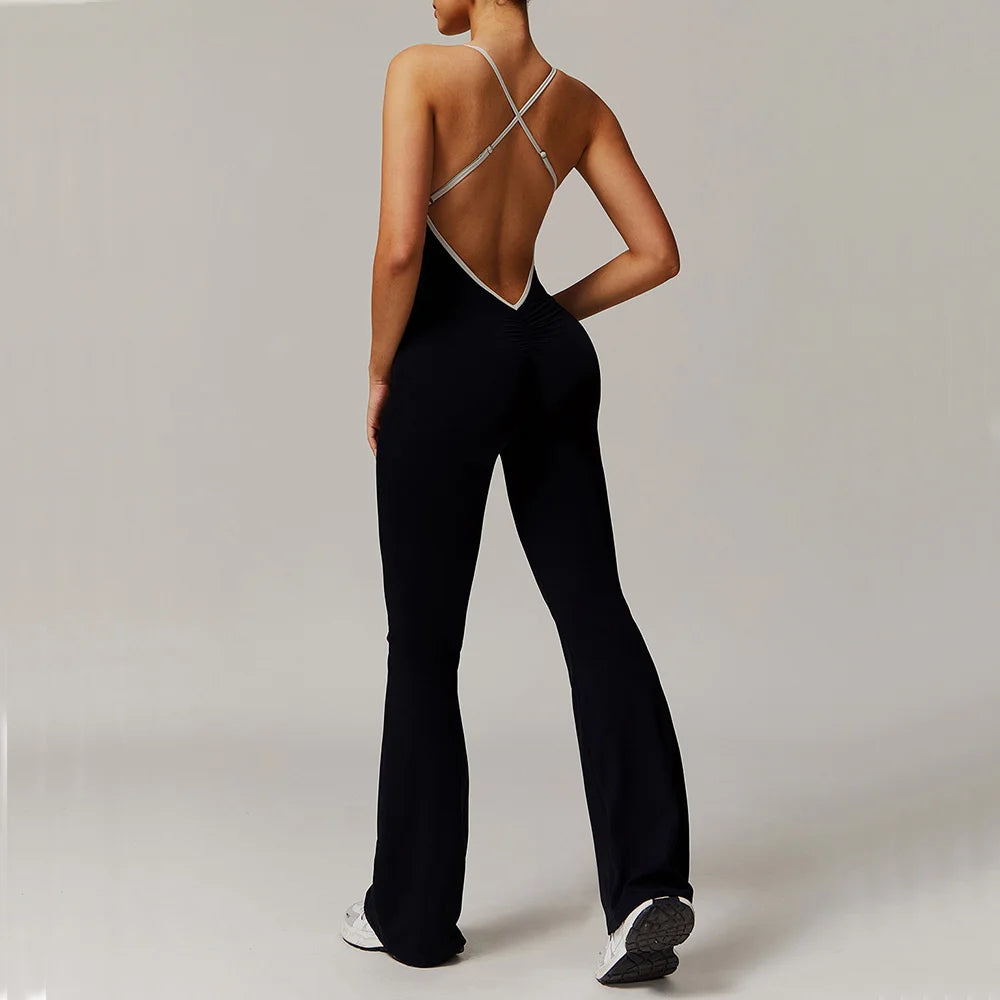 Macacão Sexy Back V – Fit Diamonds