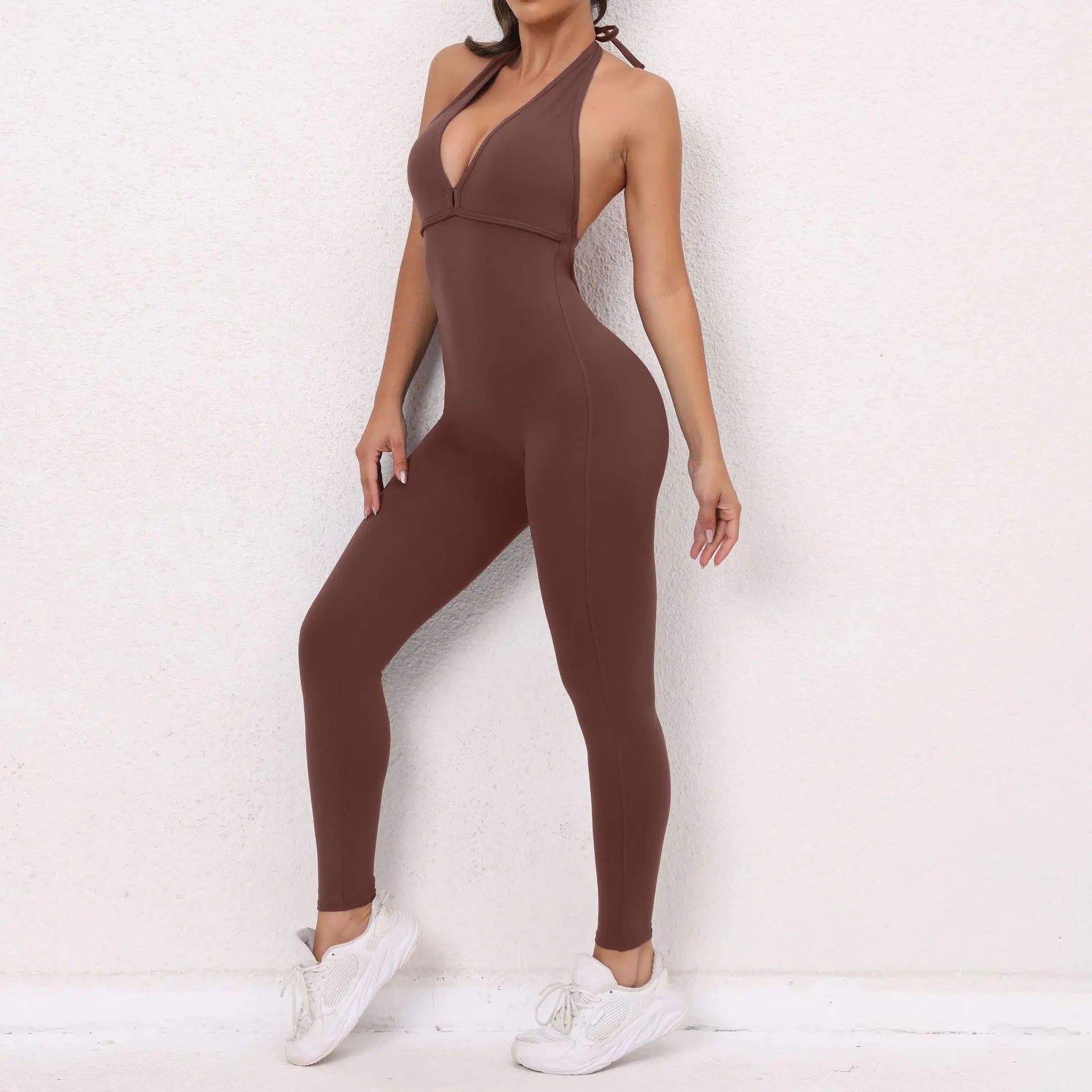 Macacão Fitness Feminino Sem Manga – Push Up One Piece | Fit Diamond