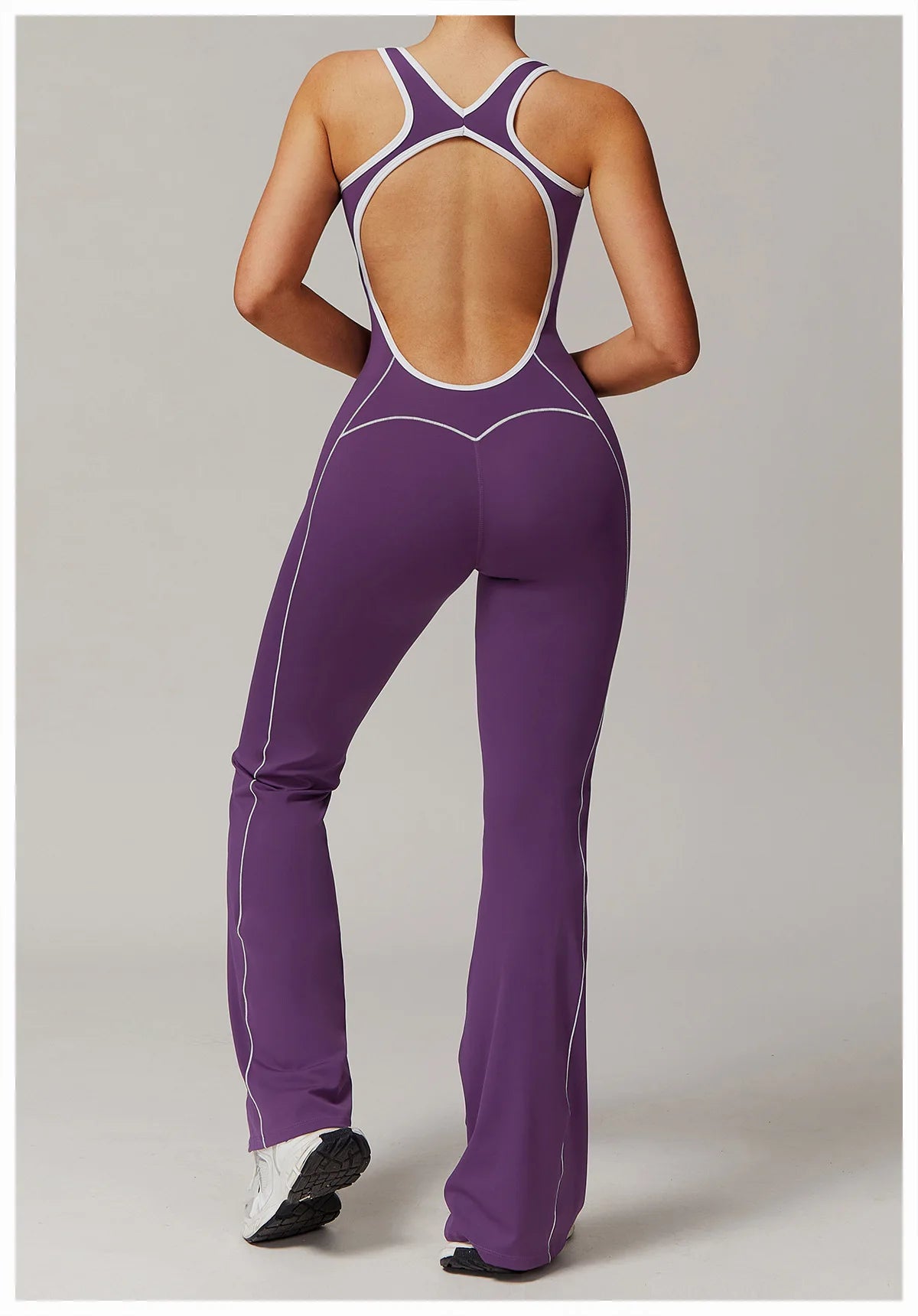 Macacão Fitness Feminino Curto com Zíper – One Piece Sem Manga | Fit Diamond