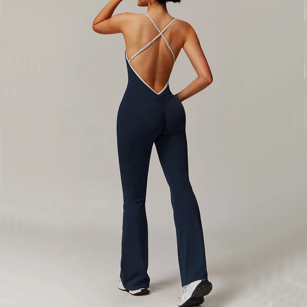 Macacão Sexy Back V – Fit Diamonds