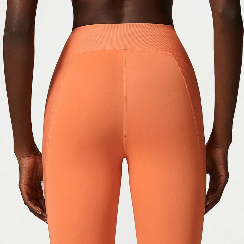 Conjunto Fitness Feminino 2 Peças Fit Diamond – Top + Legging Cintura Alta Slim Fit