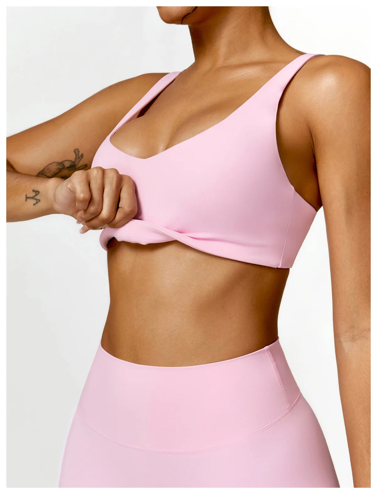 Top Alças Largas Fit Diamond | Sexy Push Up, Respirável e Conforto Total