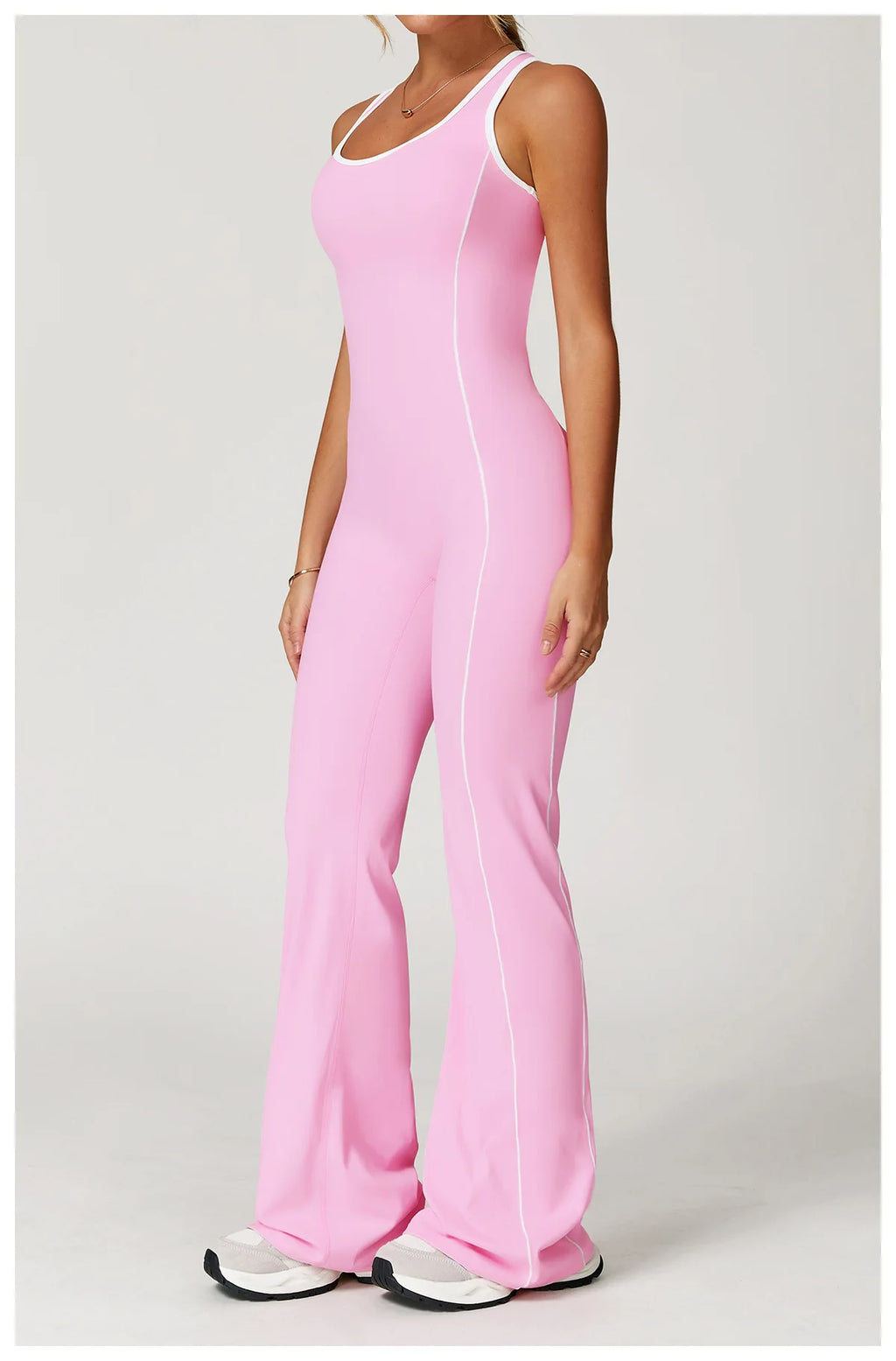 Macacão Fitness Feminino Curto com Zíper – One Piece Sem Manga | Fit Diamond