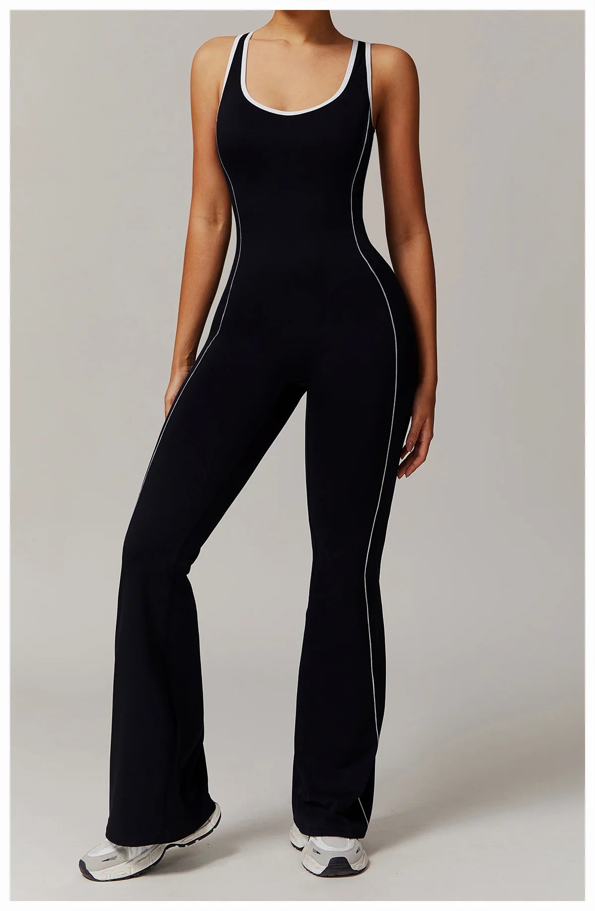 Macacão Fitness Feminino Curto com Zíper – One Piece Sem Manga | Fit Diamond