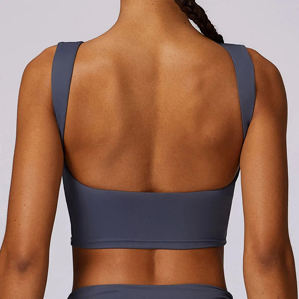 Top Esportivo Modelo Crop Top | Yoga & Academia
