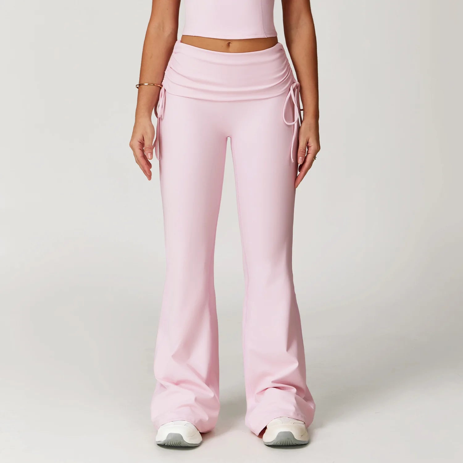 Calça Flare Yoga Levanta Bumbum – Cintura Alta, Modelagem Flared e Conforto Total para Academia e Dia a Dia