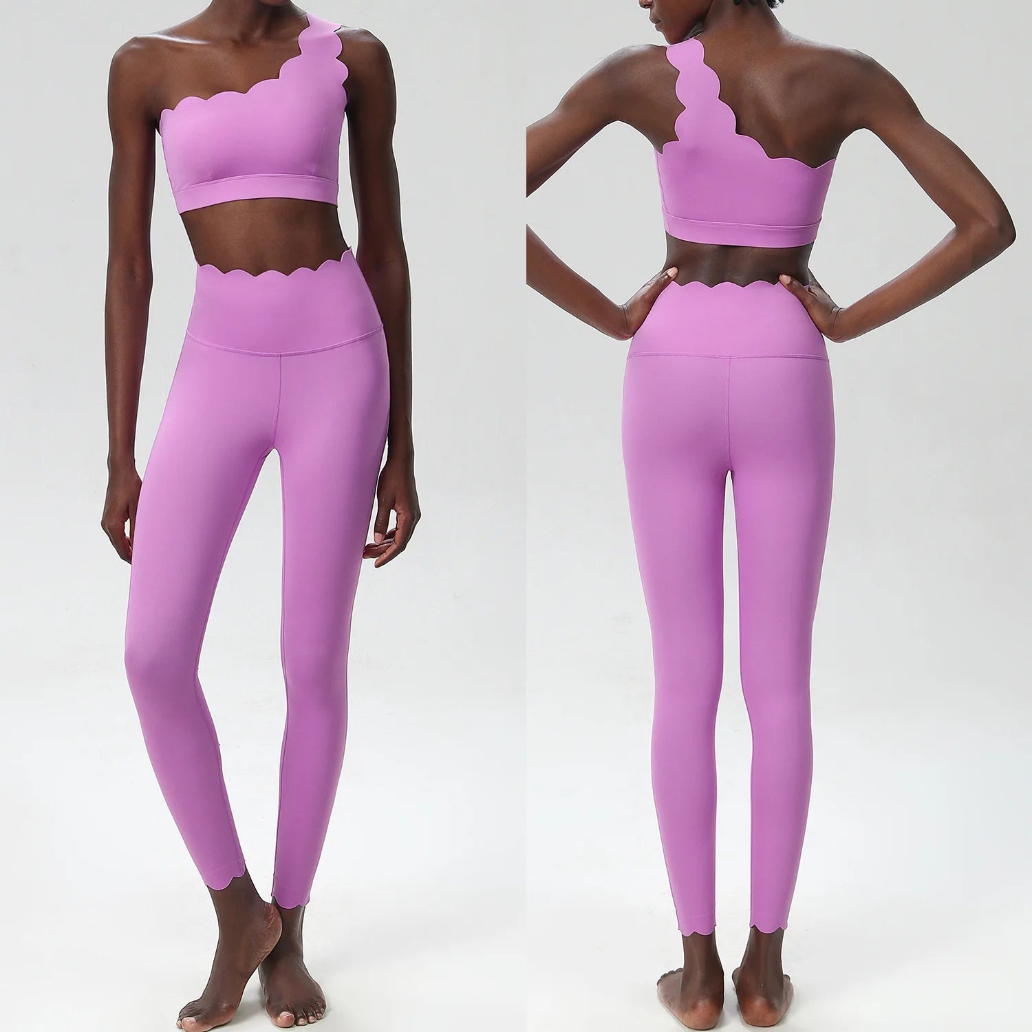 Conjunto Fitness Feminino 2 Peças Fit Diamond – Buttery Soft Slim Fit Respirável
