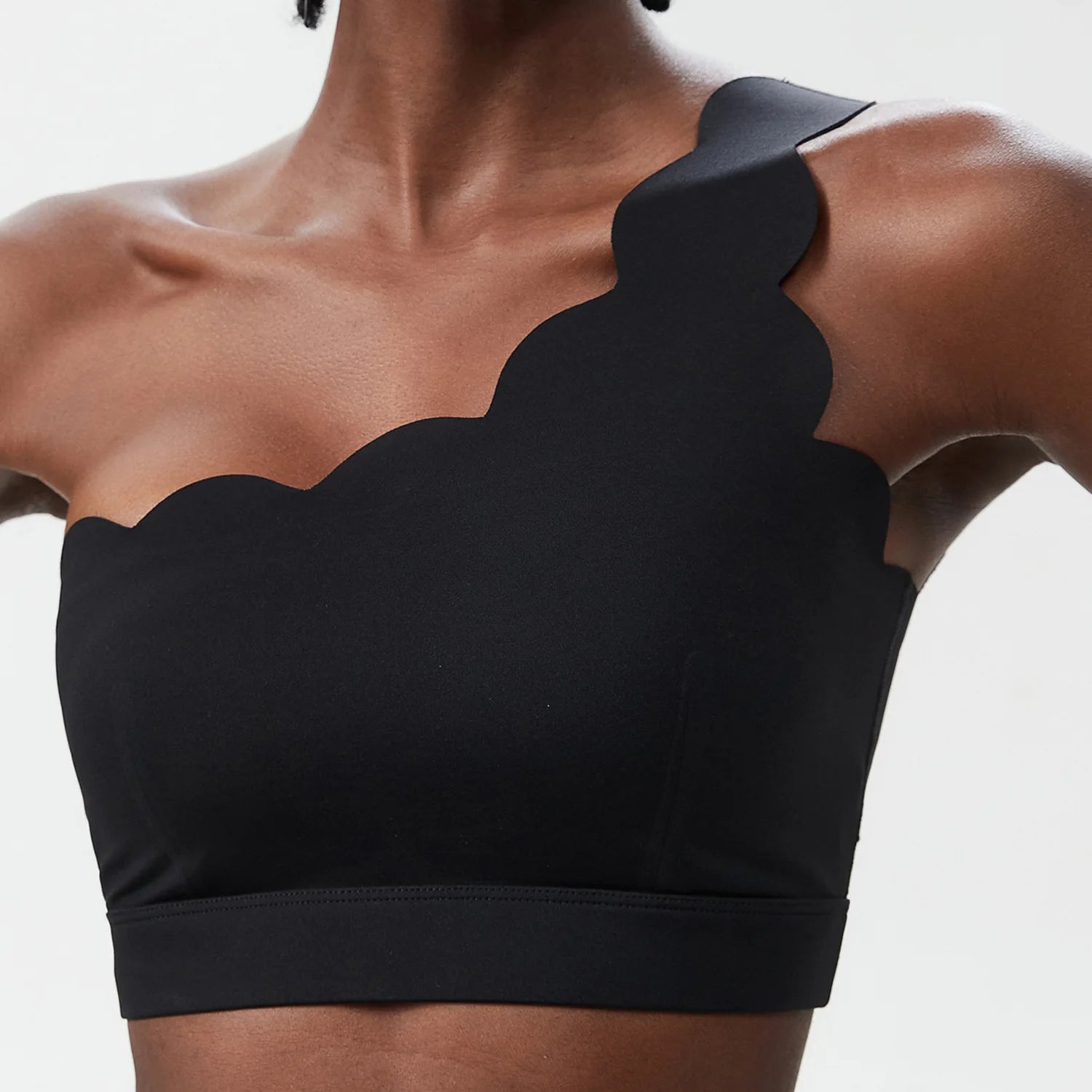 Top Esportivo Feminino Fit Diamond – Single Strap Slim Fit