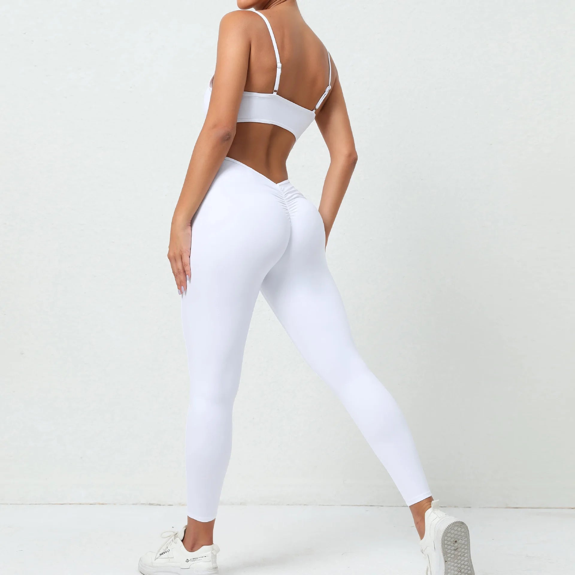 Macacão Fitness Feminino Curto – Sem Manga, One Piece para Treino & Yoga | Fit Diamond