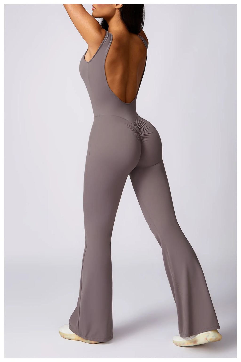 Macacão Fitness Feminino Scrunch Butt Sem Manga – One Piece Push Up | Fit Diamond