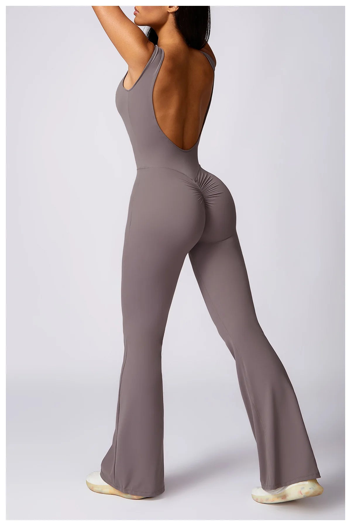 Macacão Fitness Feminino Scrunch Butt Sem Manga – One Piece Push Up | Fit Diamond