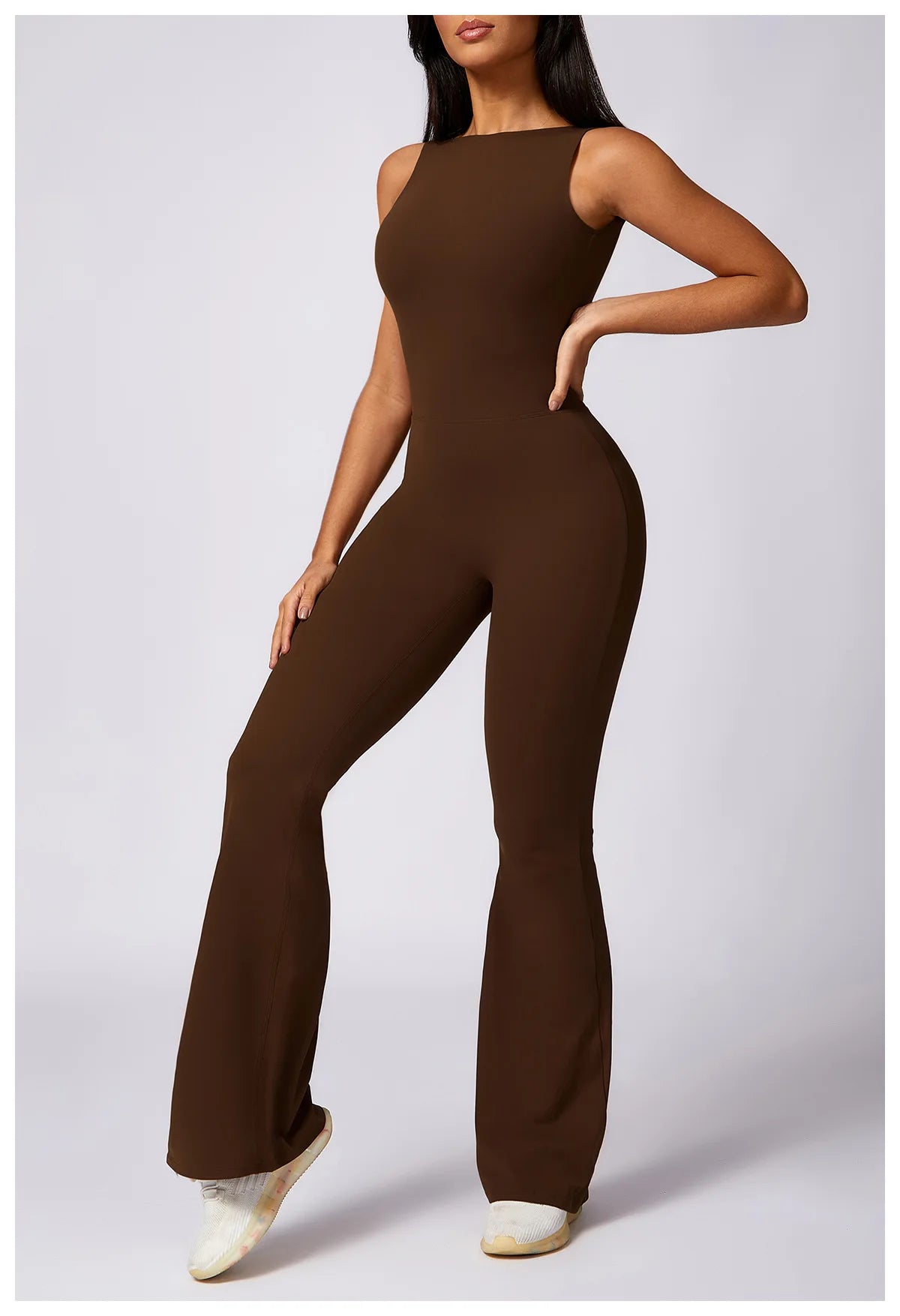Macacão Fitness Feminino Scrunch Butt Sem Manga – One Piece Push Up | Fit Diamond