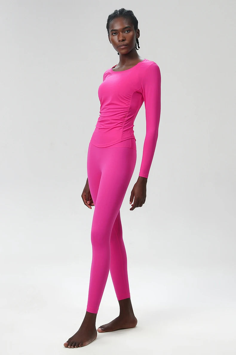 Conjunto Fitness Feminino 2 Peças Fit Diamond – Buttery Soft Slim Fit