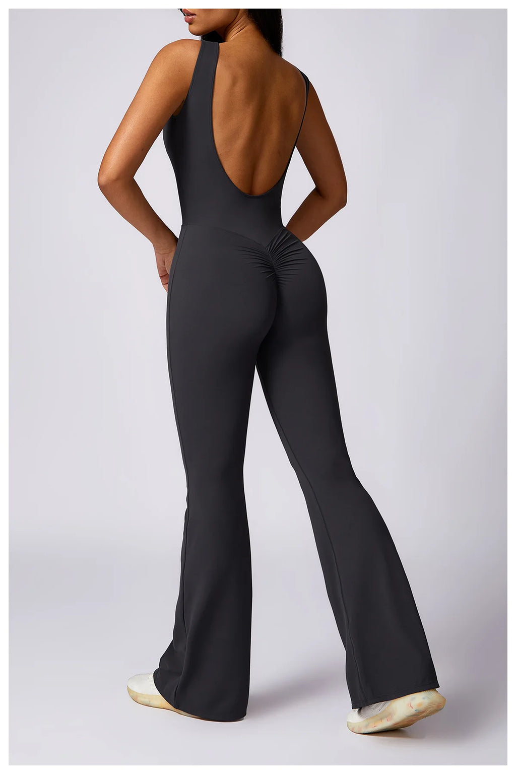 Macacão Fitness Feminino Scrunch Butt Sem Manga – One Piece Push Up | Fit Diamond