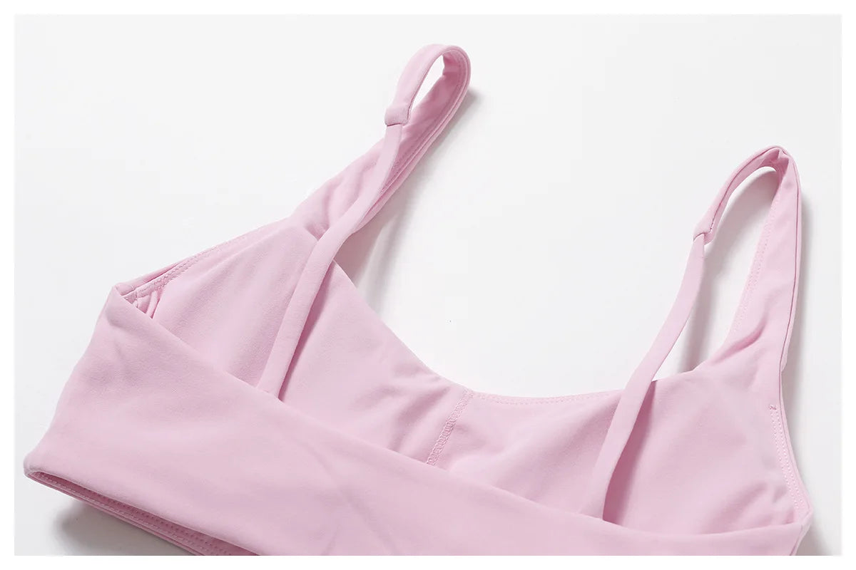 Top Alças Largas Fit Diamond | Sexy Push Up, Respirável e Conforto Total