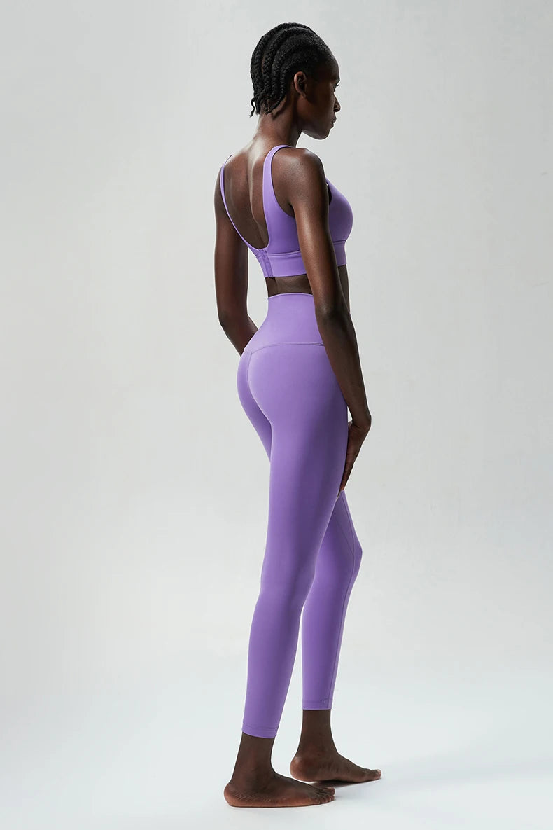 Conjunto Fitness Feminino 2 Peças Fit Diamond – Buttery Soft Slim Fit Respirável