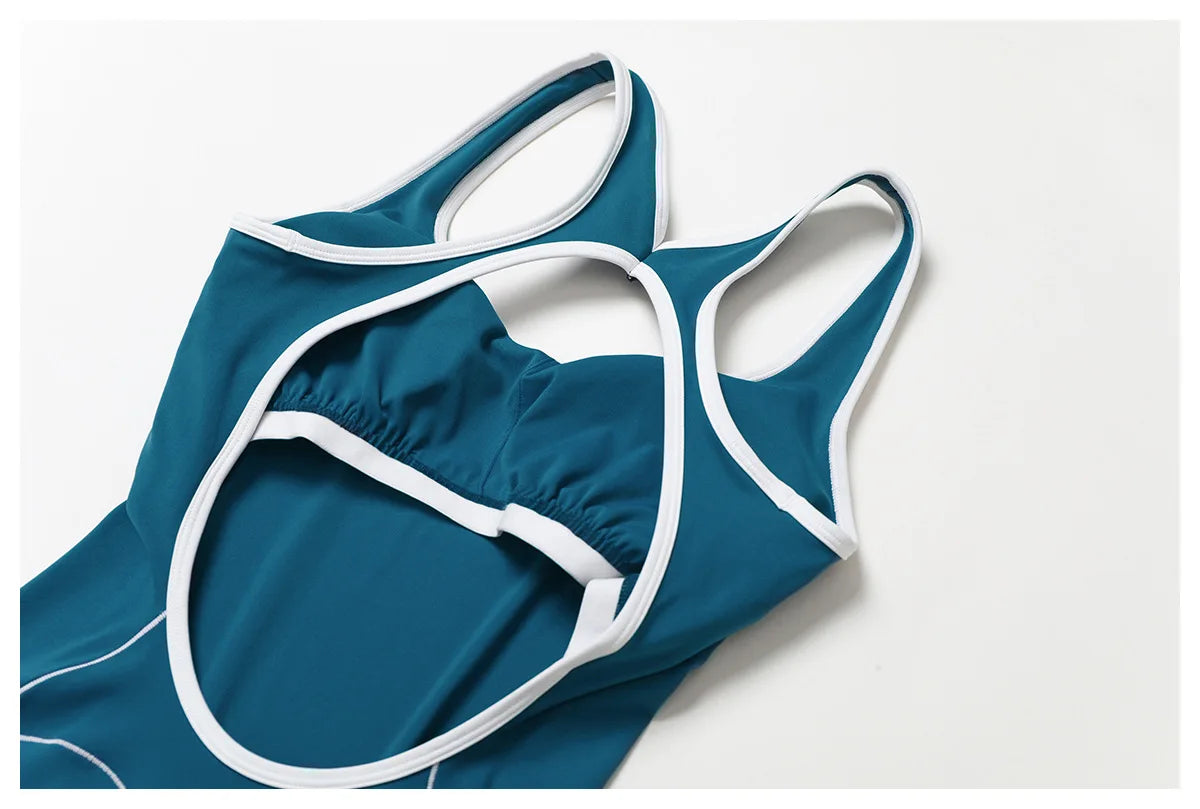 Macacão Fitness Feminino Sem Manga – Push Up One Piece | Fit Diamond