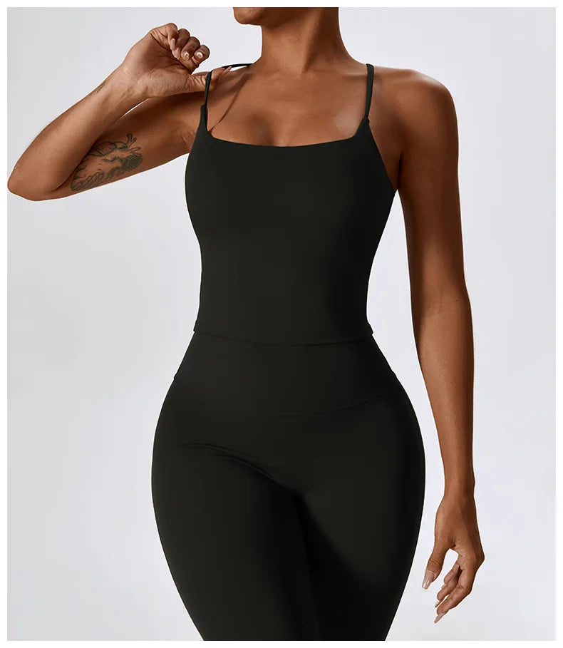 Top Esportivo Feminino Fit Diamond | Beauty Back, Push Up e Respirável