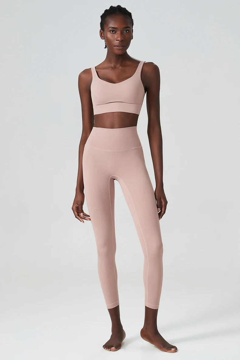 Conjunto Fitness Feminino 2 Peças Fit Diamond – Buttery Soft Slim Fit Respirável