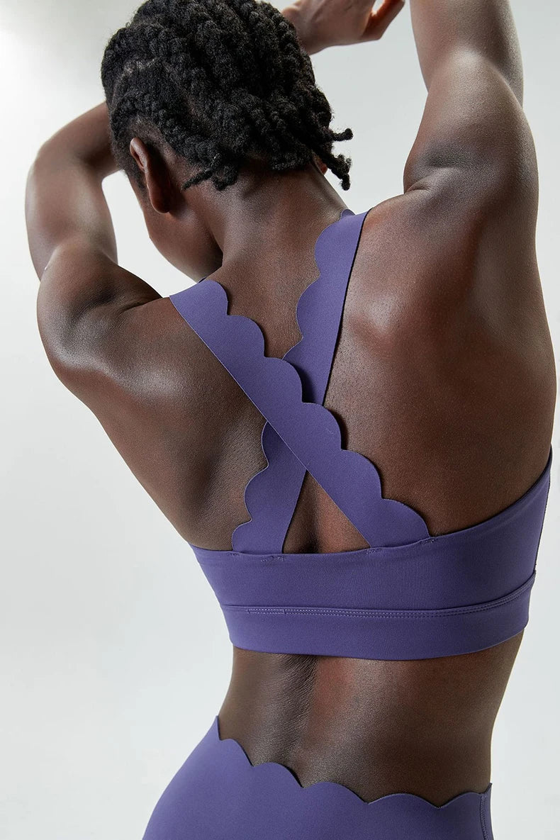 Top Esportivo Feminino Fit Diamond – Buttery Soft Decote Quadrado Sexy Back