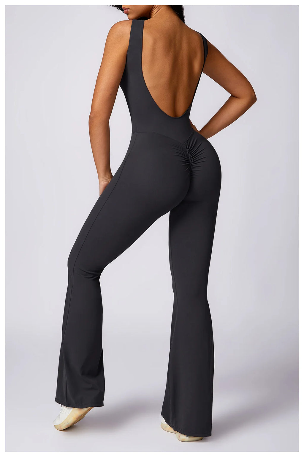 Macacão Fitness Feminino Scrunch Butt Sem Manga – One Piece Push Up | Fit Diamond