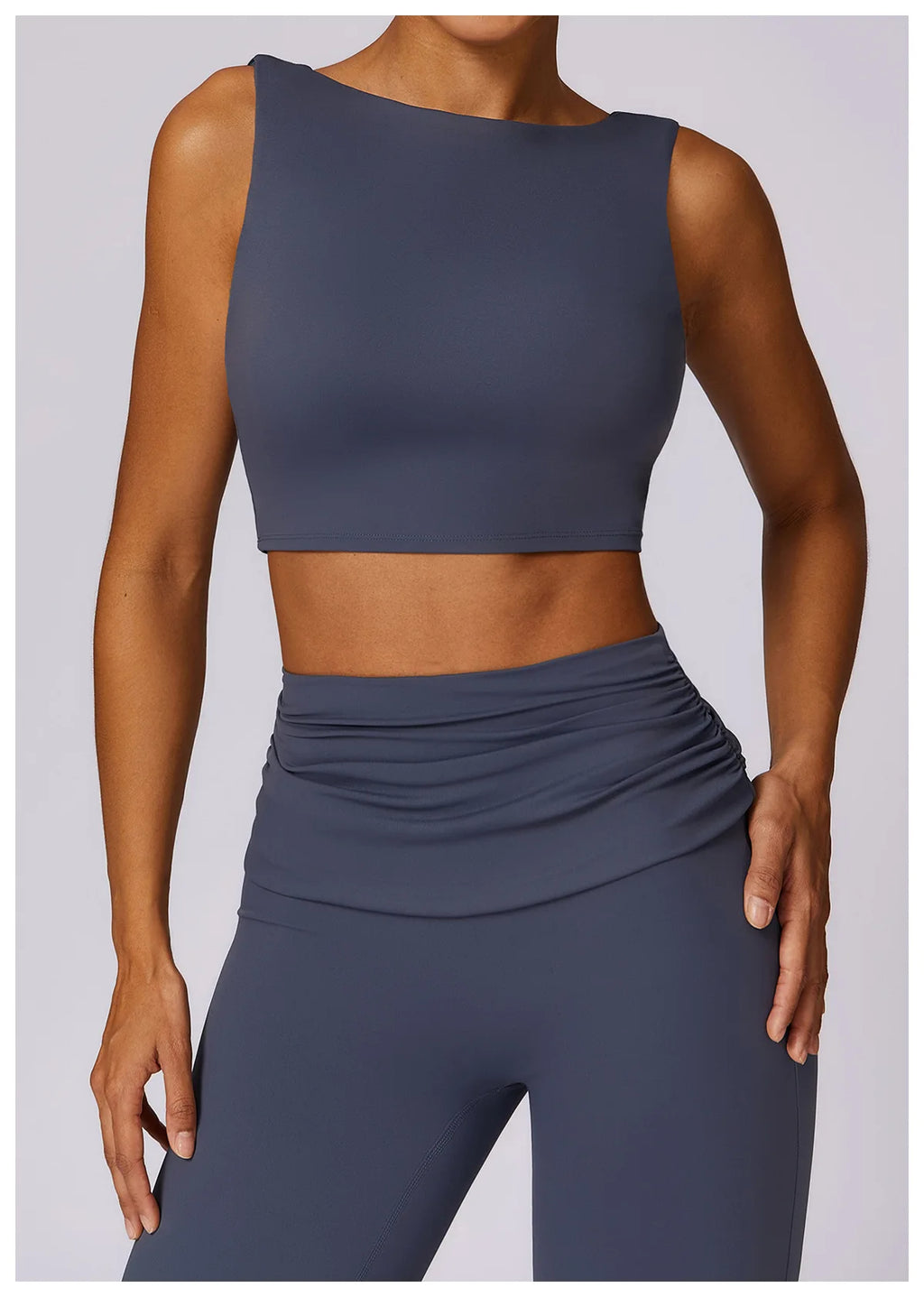 Top Esportivo Feminino Fit Diamond | Crop Shockproof | Yoga & Academia